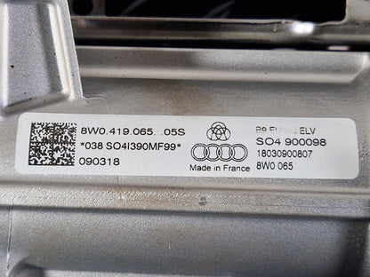 16-24 AUDI A5 F5 COVERTIBLE GENUINE STEERING COLUMN ASSEMBLY 8W0419065