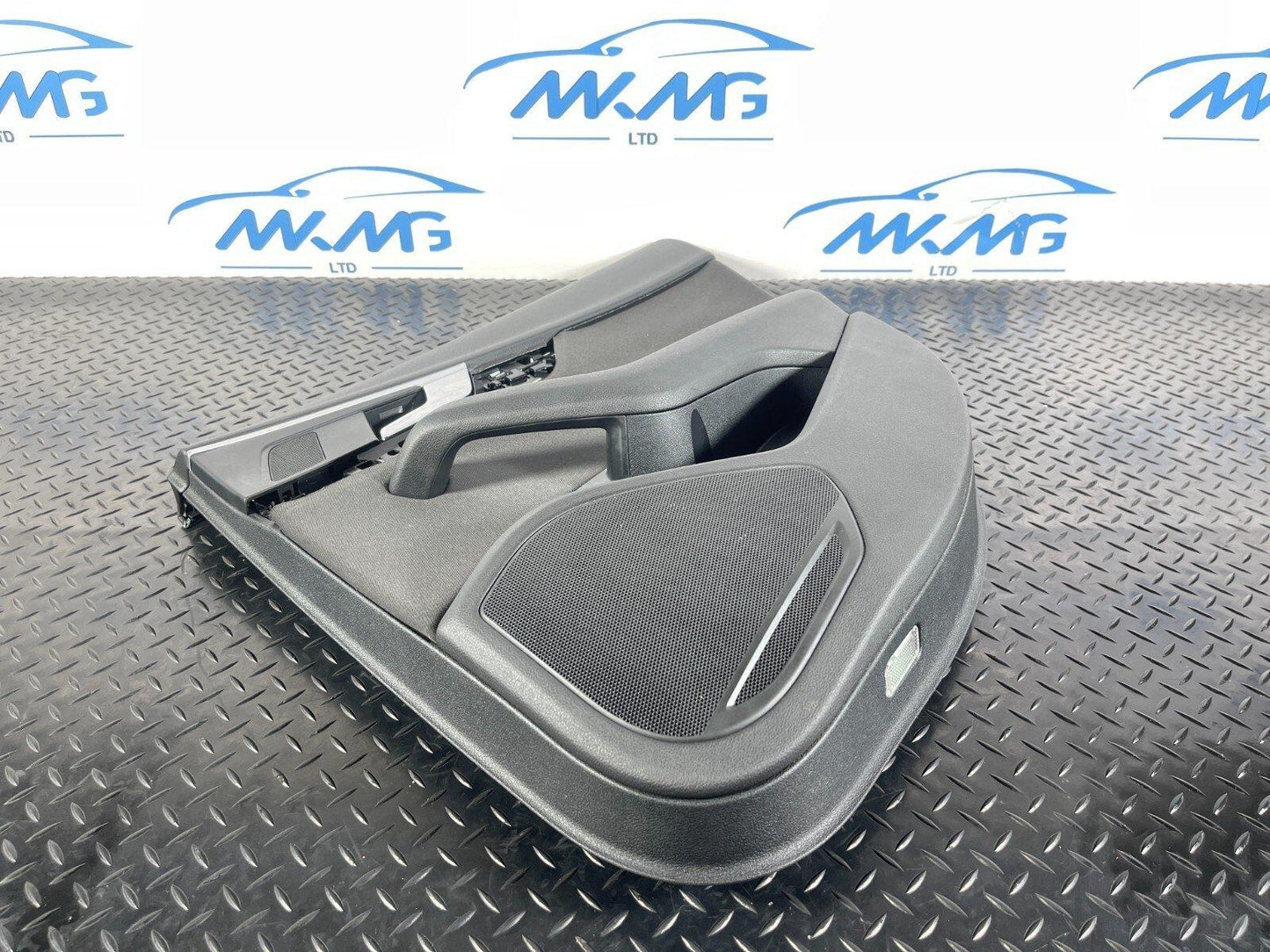 16-19 AUDI A4 B9 AVANT GENUINE REAR DRIVER SIDE FABRIC DOOR CARD 8W0867488
