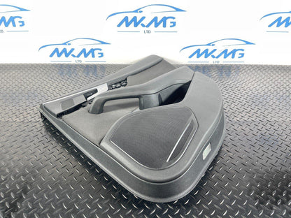 16-19 AUDI A4 B9 AVANT GENUINE REAR DRIVER SIDE FABRIC DOOR CARD 8W0867488