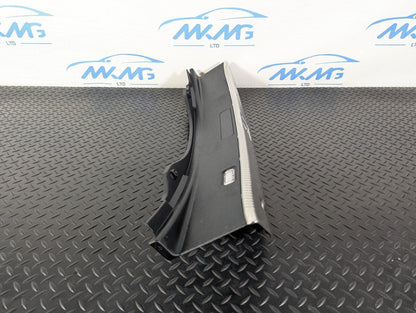 10-17 AUDI A8 4H REAR BOOT CHROME LOADING COVER PANEL TRIM 4H0863471