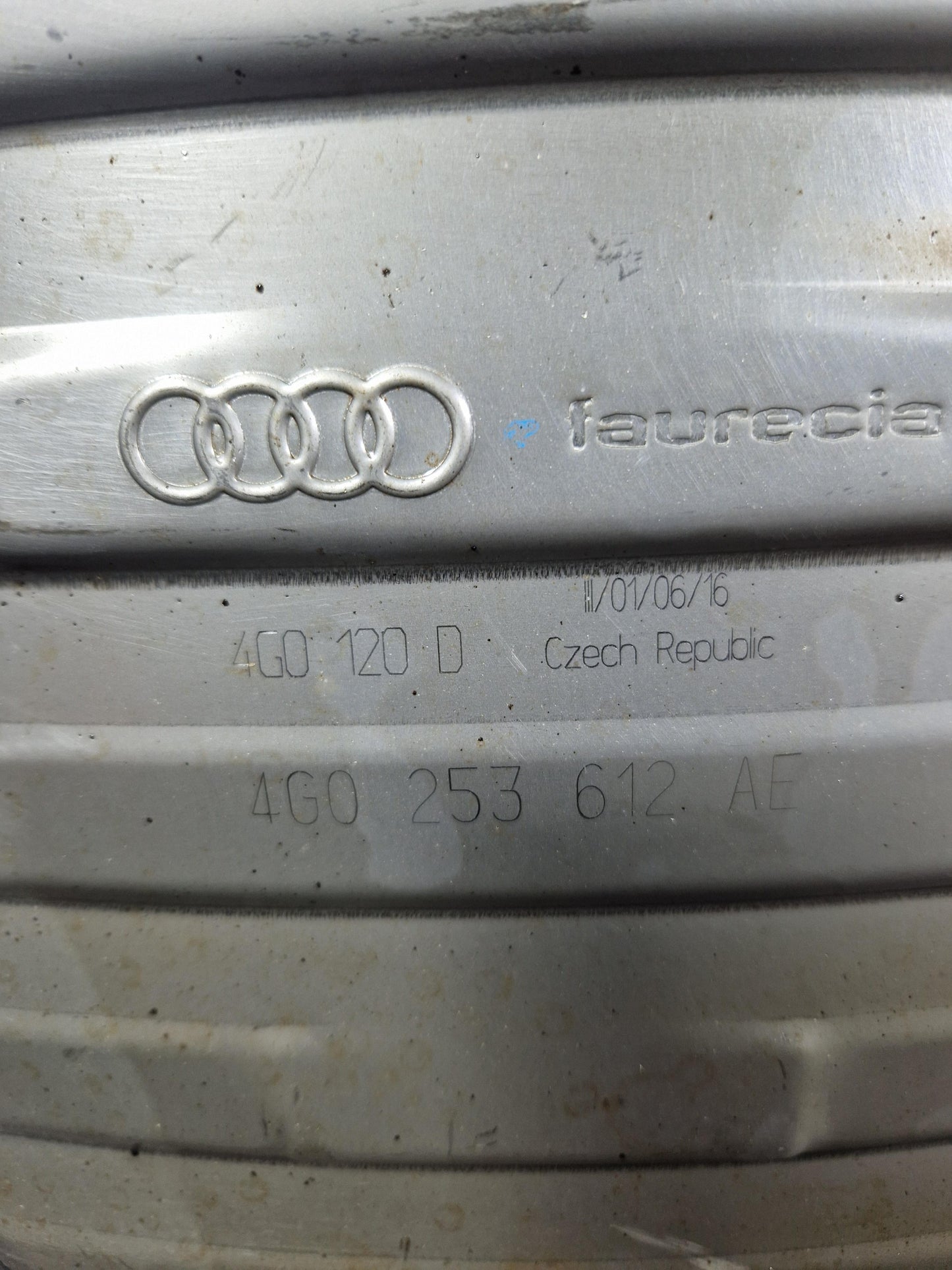 Audi A6 A7 4G 3.0 TDI Exhaust System Double Twin Muffler 4G0253612AE 4G0253611AE