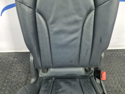 AUDI Q5 8R BLACK LEATHER DRIVERS RIGHT REAR LEATHER SEAT