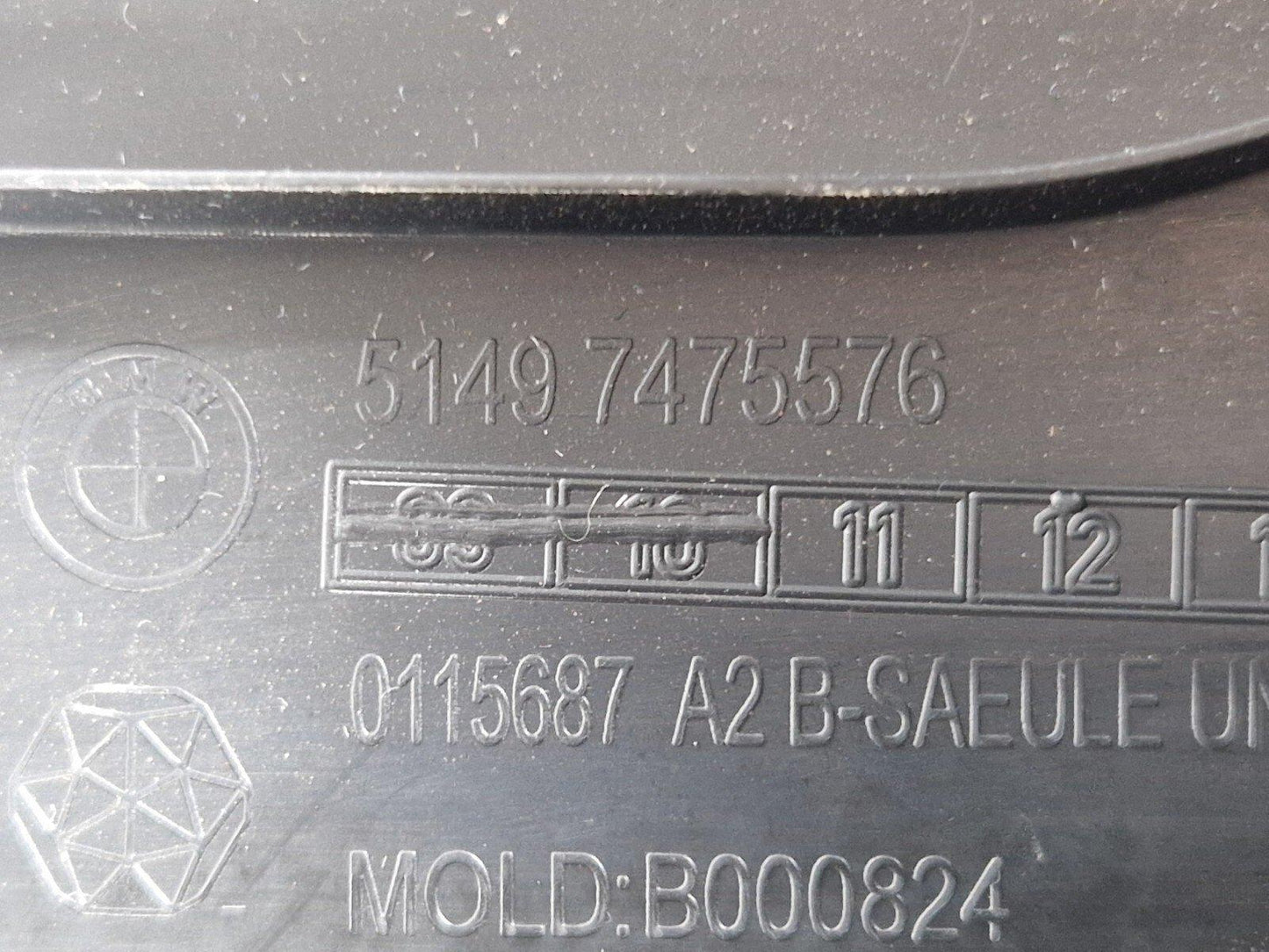 BMW 2 SERIES GRAN COUPE F44 COLUMN BOTTOM COVER DRIVER SIDE BPILLAR TRIM 7475576