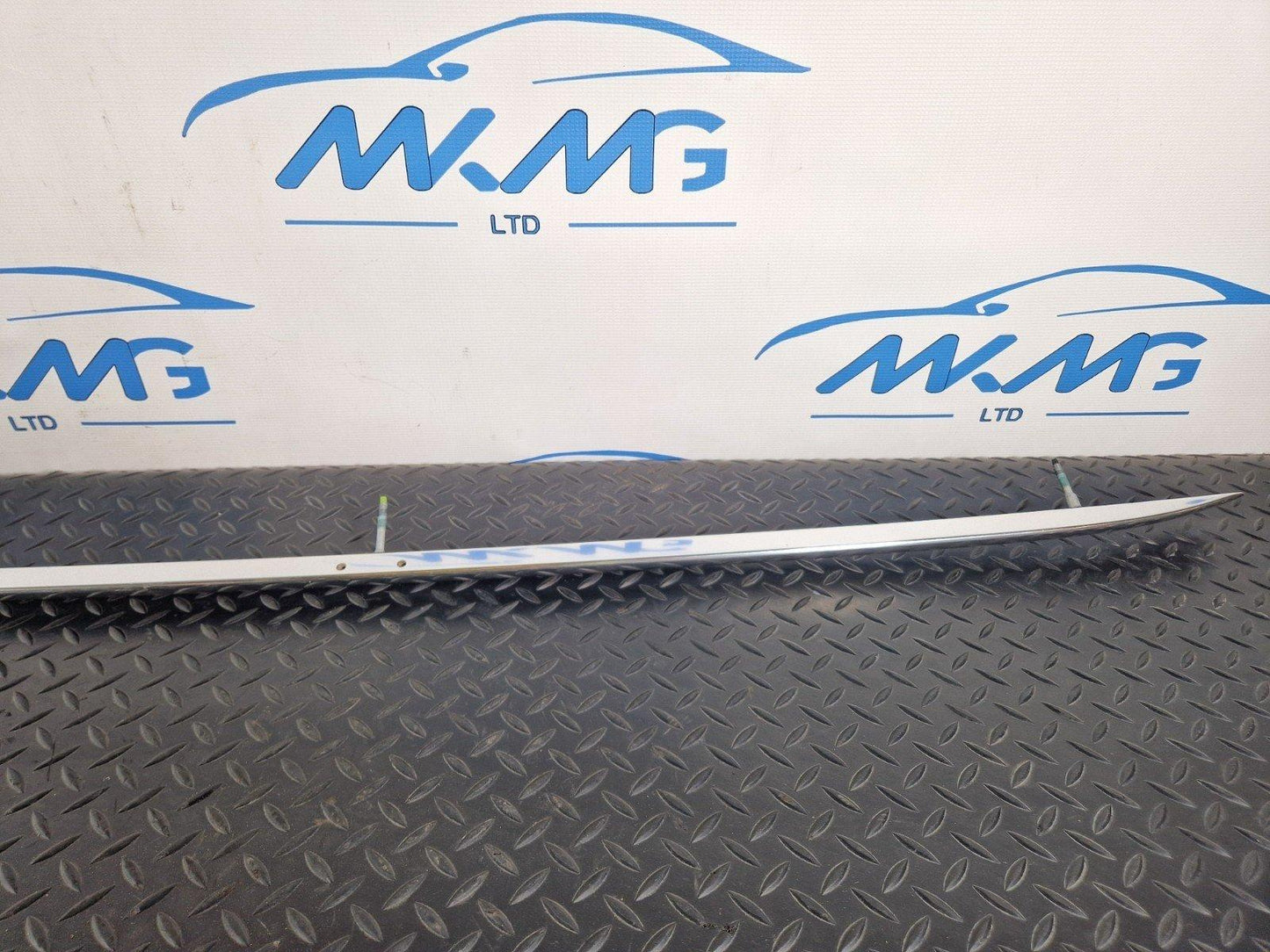 12-18 AUDI A6 C7 GENUINE AVANT PASSENGER LEFT SIDE CHROME ROOF RAIL 4G9860021A