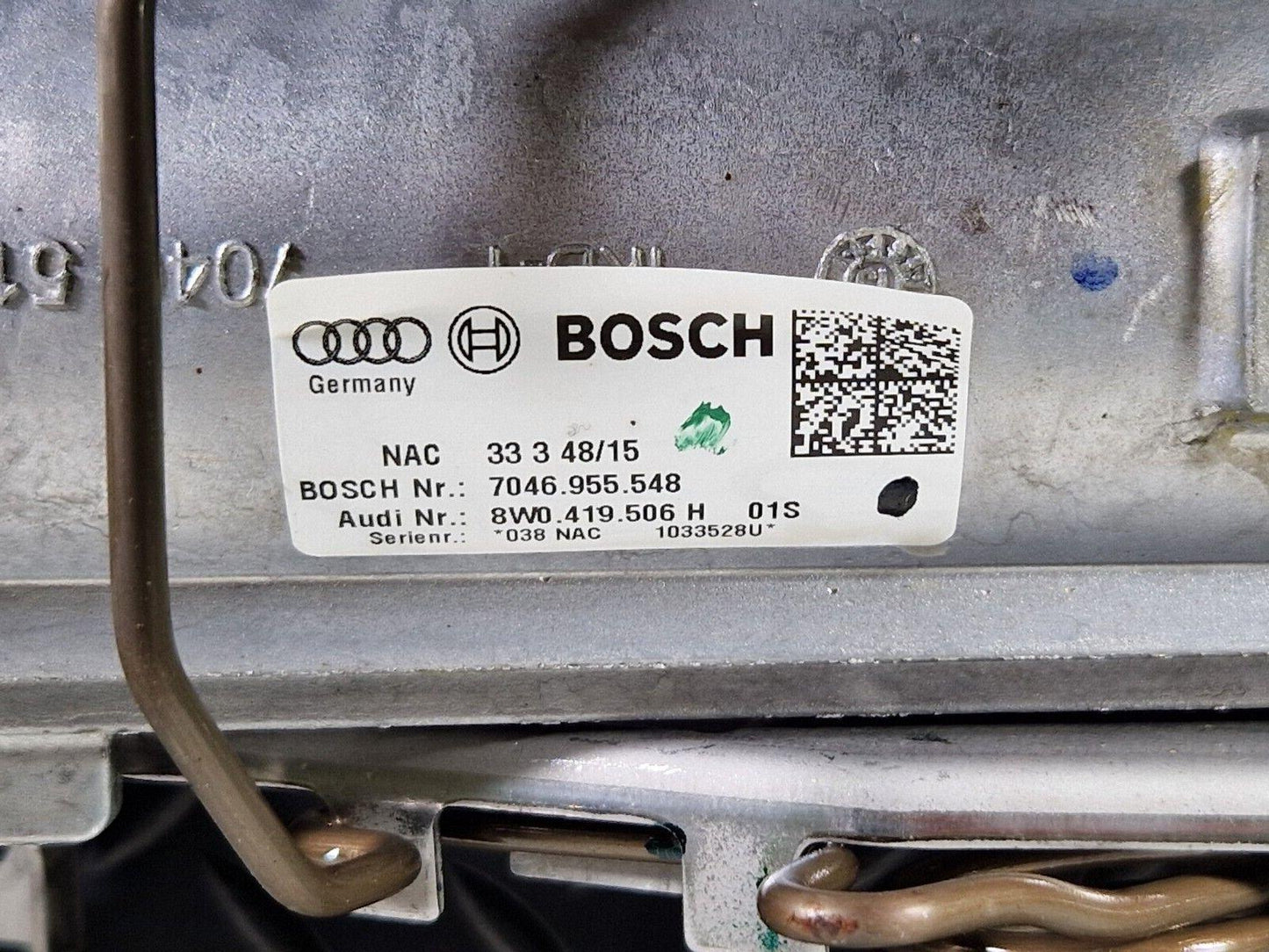 16-19 AUDI A4 B9 S-LINE GENUINE STEERING COLUMN 8W0419506H