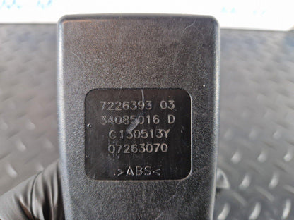11-18 BMW 6 SERIES F13 REAR SEAT BELT BUCKLE FITS LEFT & RIGHT 7226393