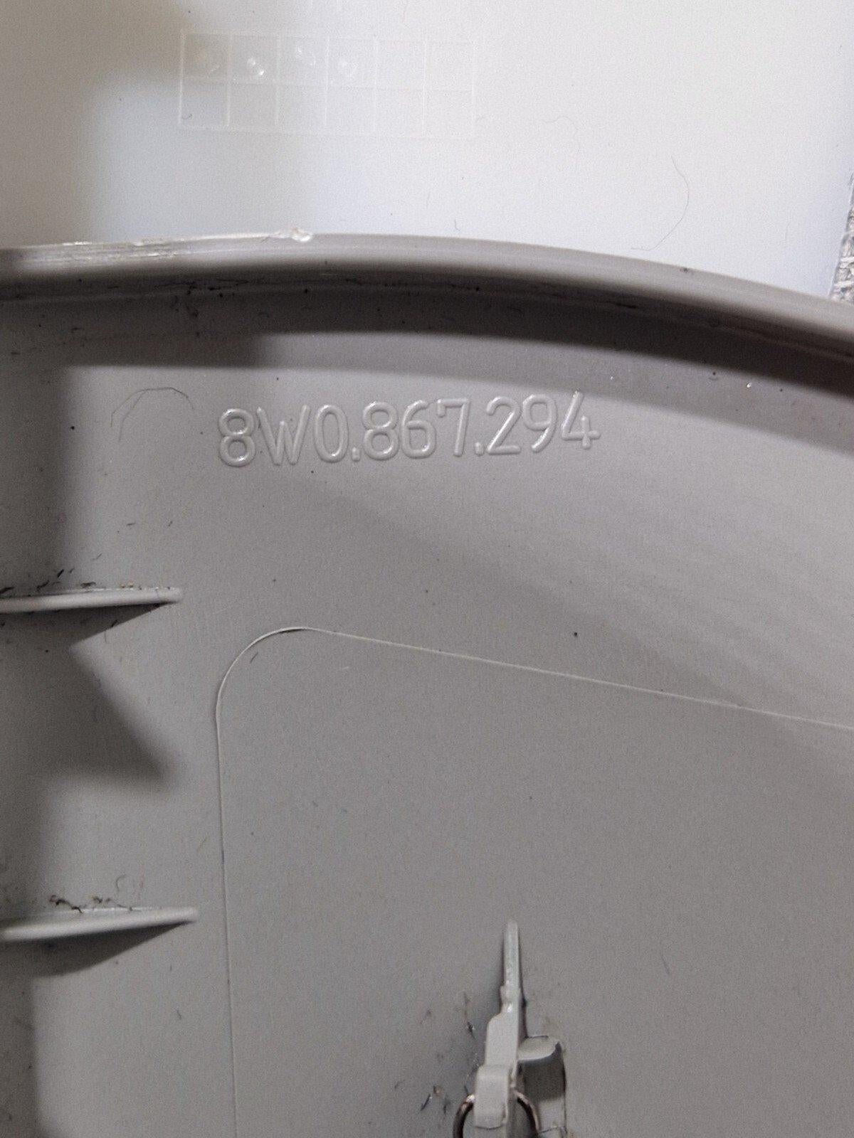 16-19 AUDI A4 B9 S-LINE GENUINE RIGHT O/S B-PILLAR TRIM COVER 8W0867244C