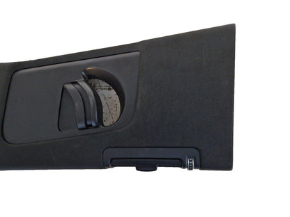 16-20 AUDI Q7 4M GENUINE LEFT N/S B PILAR UPPER TRIM COVER IN BLACK 4M0867234B