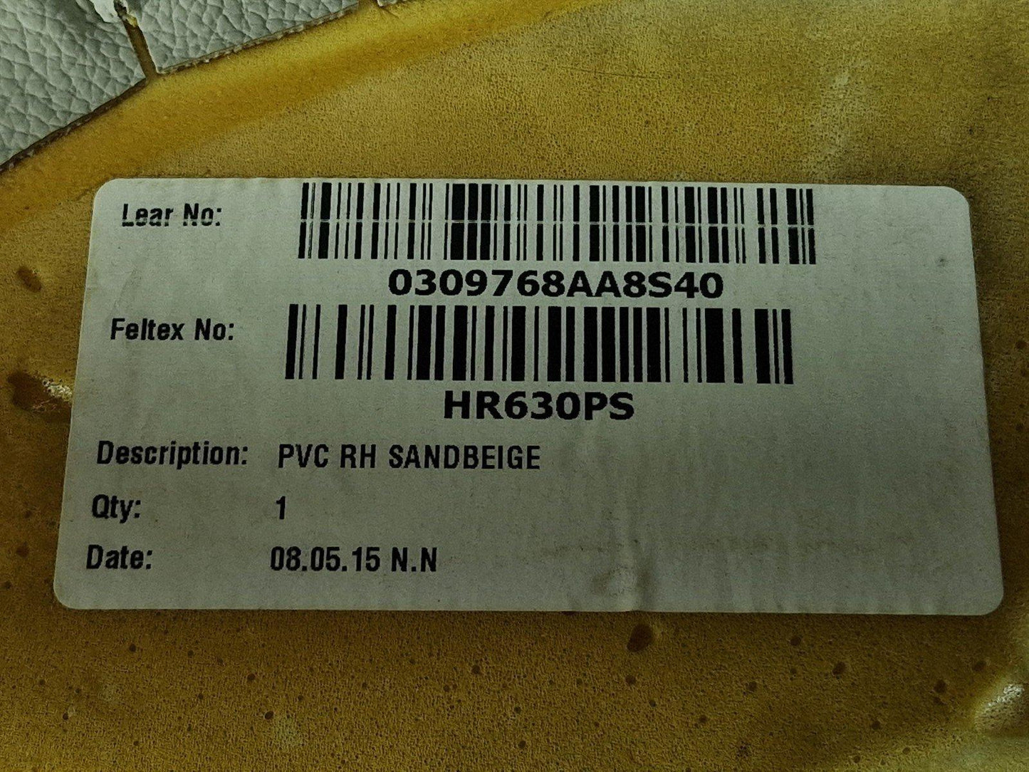 14-21 MERCEDES C-CLASS W205 SALOON REAR RIGHT SIDE BEIGE BOLSTER 5504251018