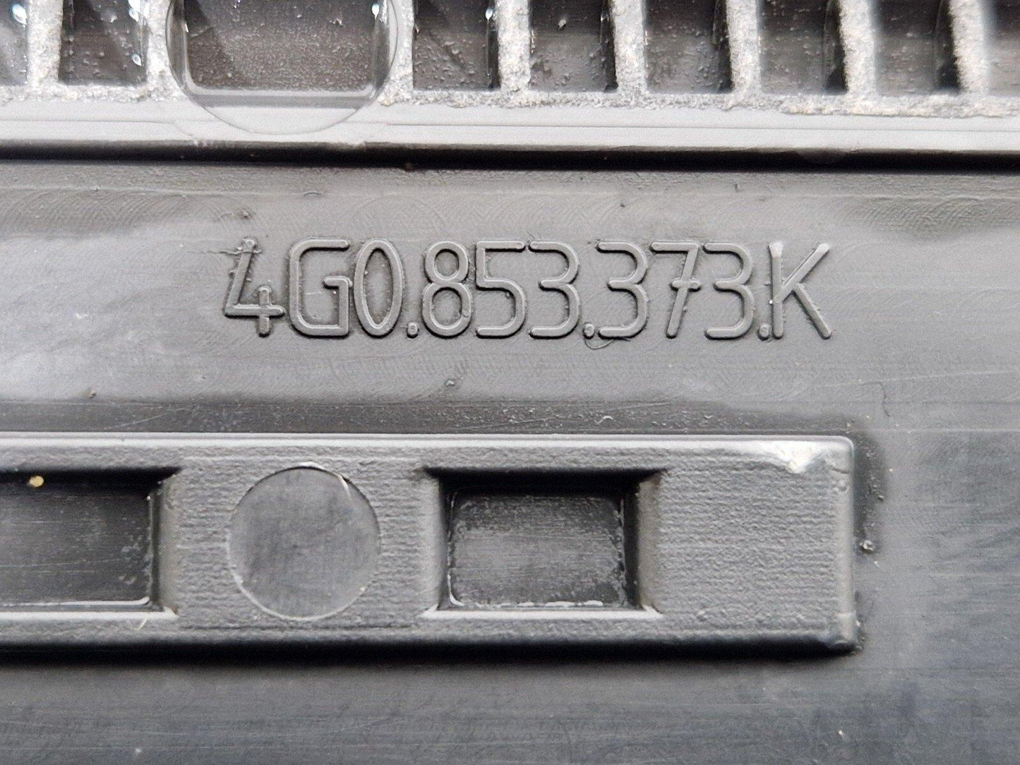 12-18 AUDI A6 C7 DOOR ENTRY SILL KICK PLATE COVER FRONT LEFT SIDE 4G0853373