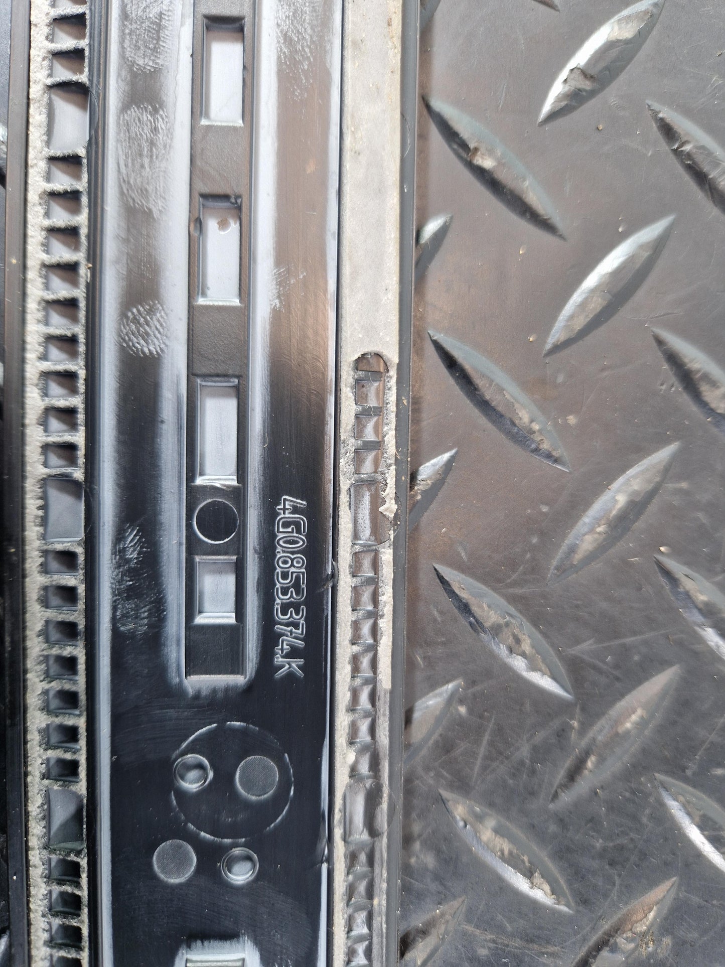 Audi A6 Allroad C7 Front Right O/S Door Sill Trim Plate 4G0853374K