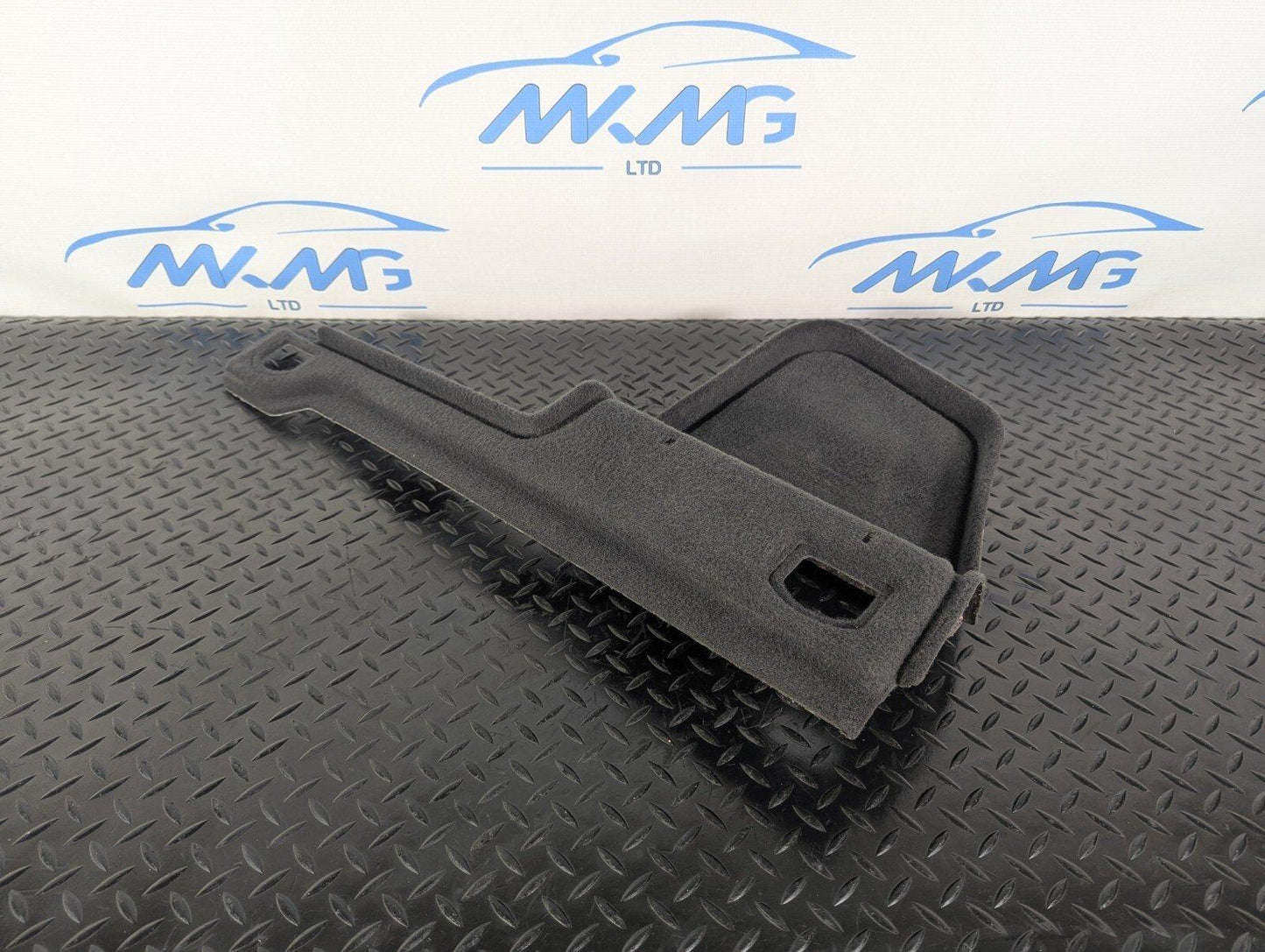 10-17 AUDI A8 4H REAR BOOT SIDE LOWER CARPET PANEL DRIVER SIDE 4H0863888B