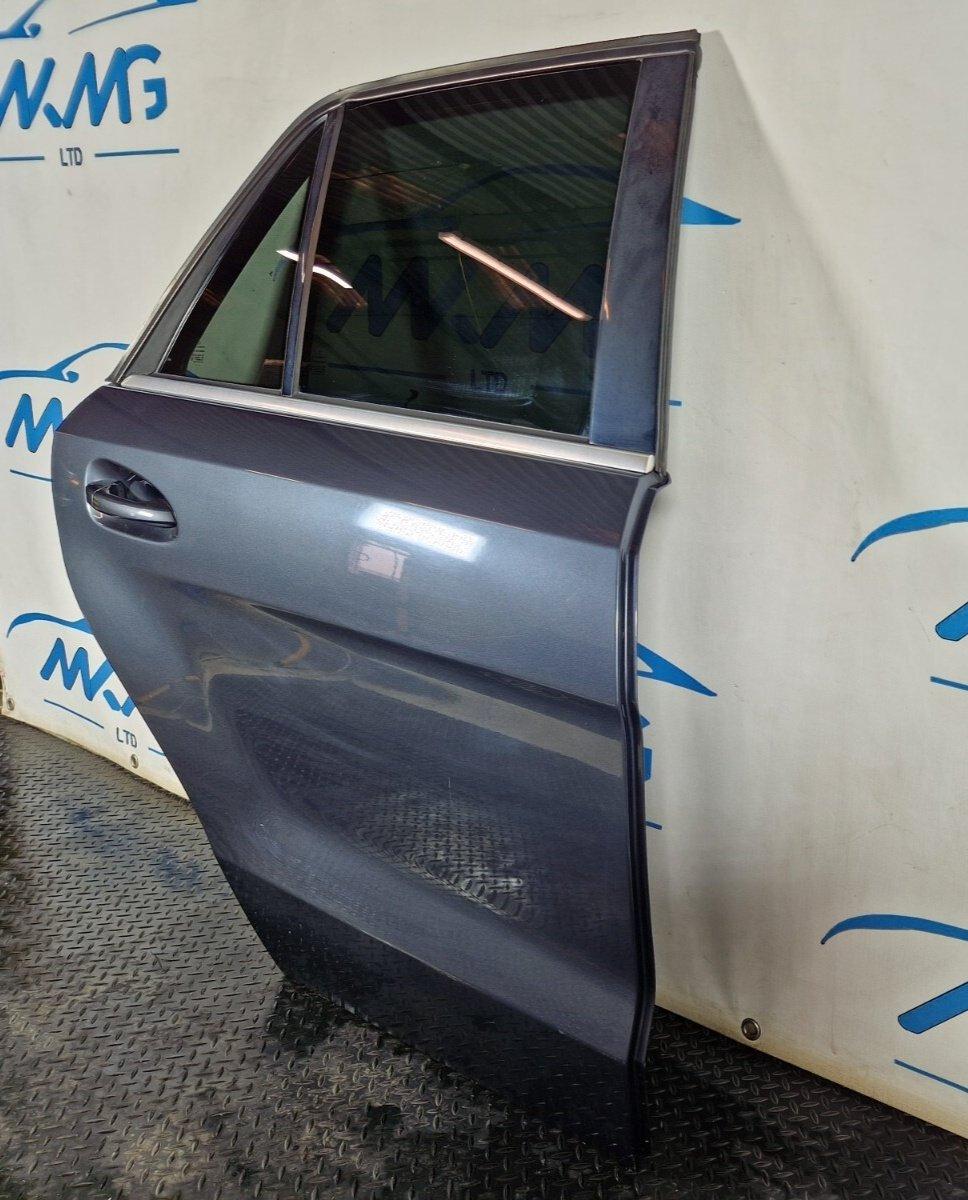 11-19 MERCEDES BENZ ML W166 GENUINE REAR RIGHT O/S/R COMPLETE DOOR GREY 755
