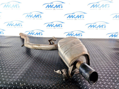 11-18 BMW 6 SERIES F13 GENUINE EXHAUST BACK BOX LEFT SIDE 7812394