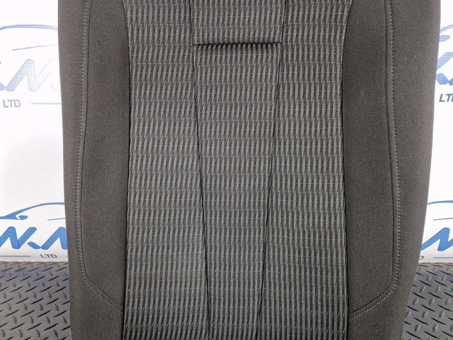 16-19 AUDI A4 B9 SALOON GENUINE REAR N/S CLOTH SEAT BACKREST WITH HEADREST
