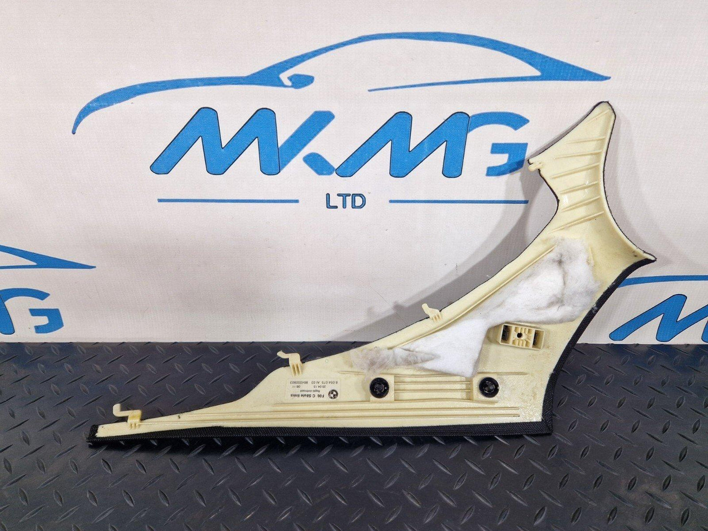 11-18 BMW 6 SERIES F06 REAR LEFT C PILLAR TRIM 8054075