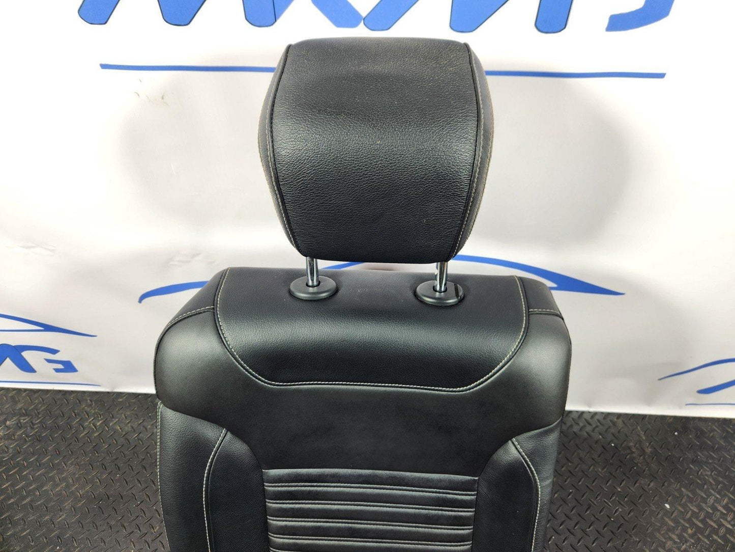 16-19 MERCEDES BENZ GLE ML W166 REAR RIGHT O/S/R BLACK LEATHER BACKREST SEAT