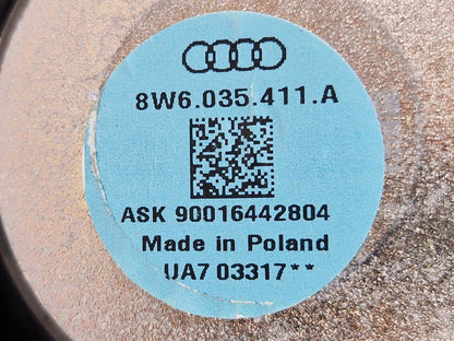 17-24 AUDI S5 F5 GENUINE OEM ORIGINAL REAR SIDE PANEL SOUND SPEAKER 8W6035411A