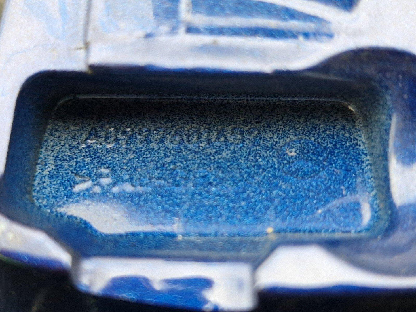 14-21 MERCEDES BENZ C200 W205  REAR DRIVER SIDE DOOR HANDLE IN BRILLIANT BLUE