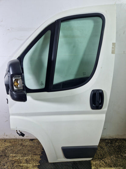Peugeot Boxer MK3 Cargo Van Front Left N/S Passenger Complete Door in Silver