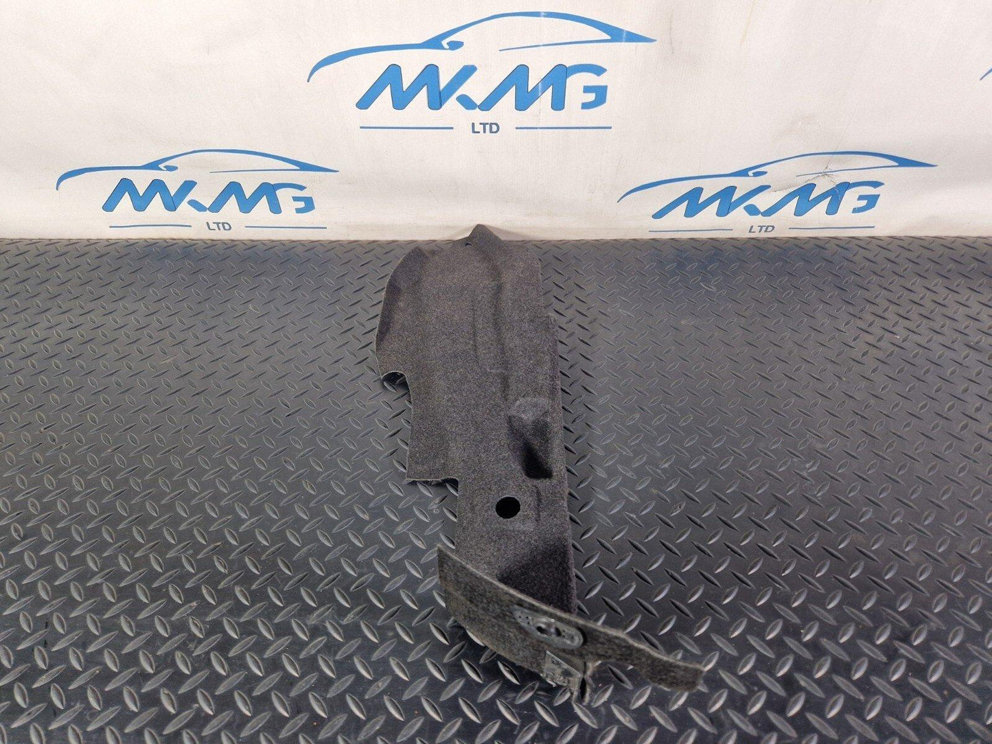 12-17 AUDI S5 CONVERTIBLE LEFT HOOD STORAGE COMPARTMENT CARPET TRIM 8F0864401A