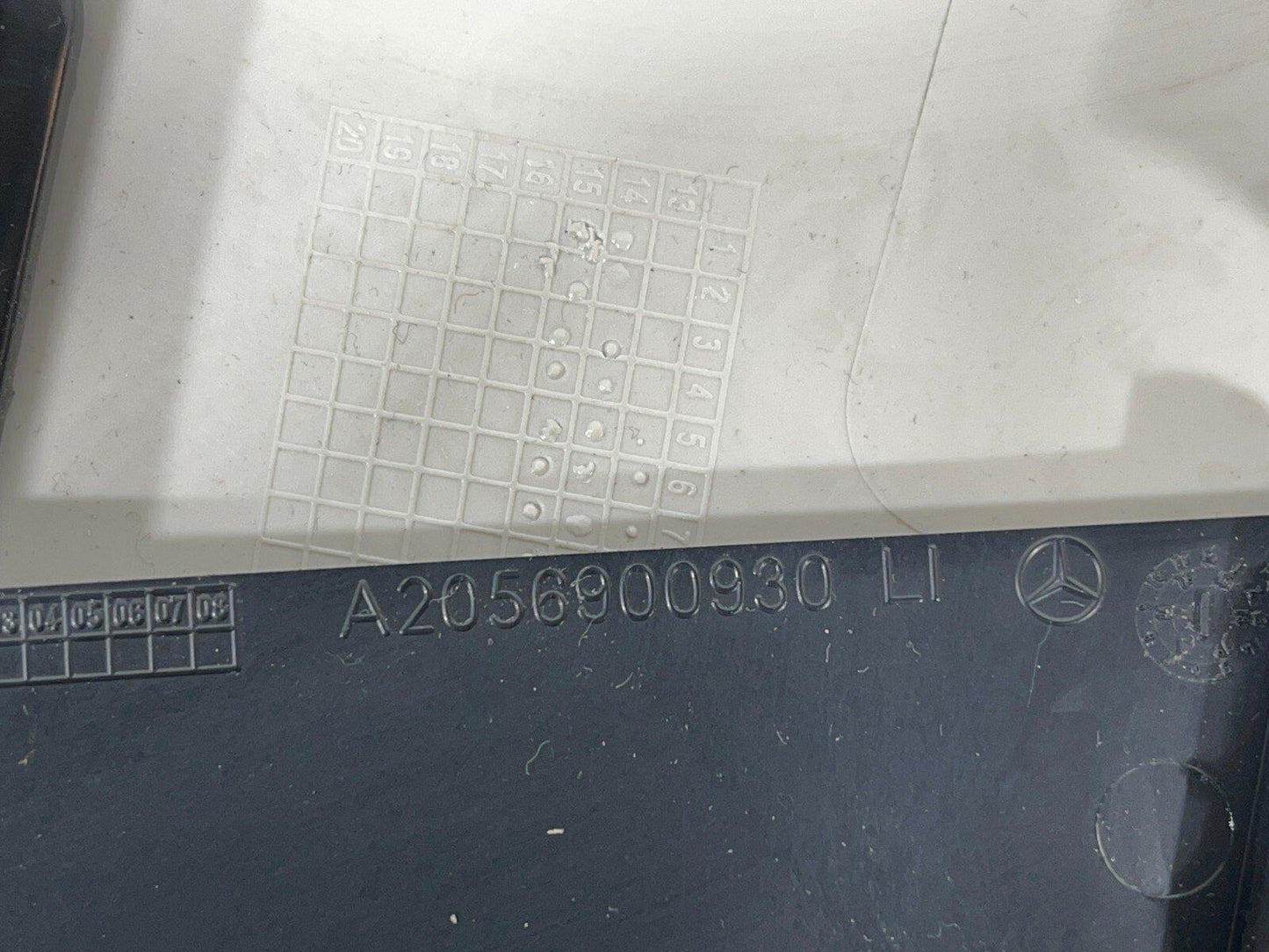 14-21 MERCEDES BENZ C CLASS W205 PASSENGER SIDE B PILLAR COVER A2056900930