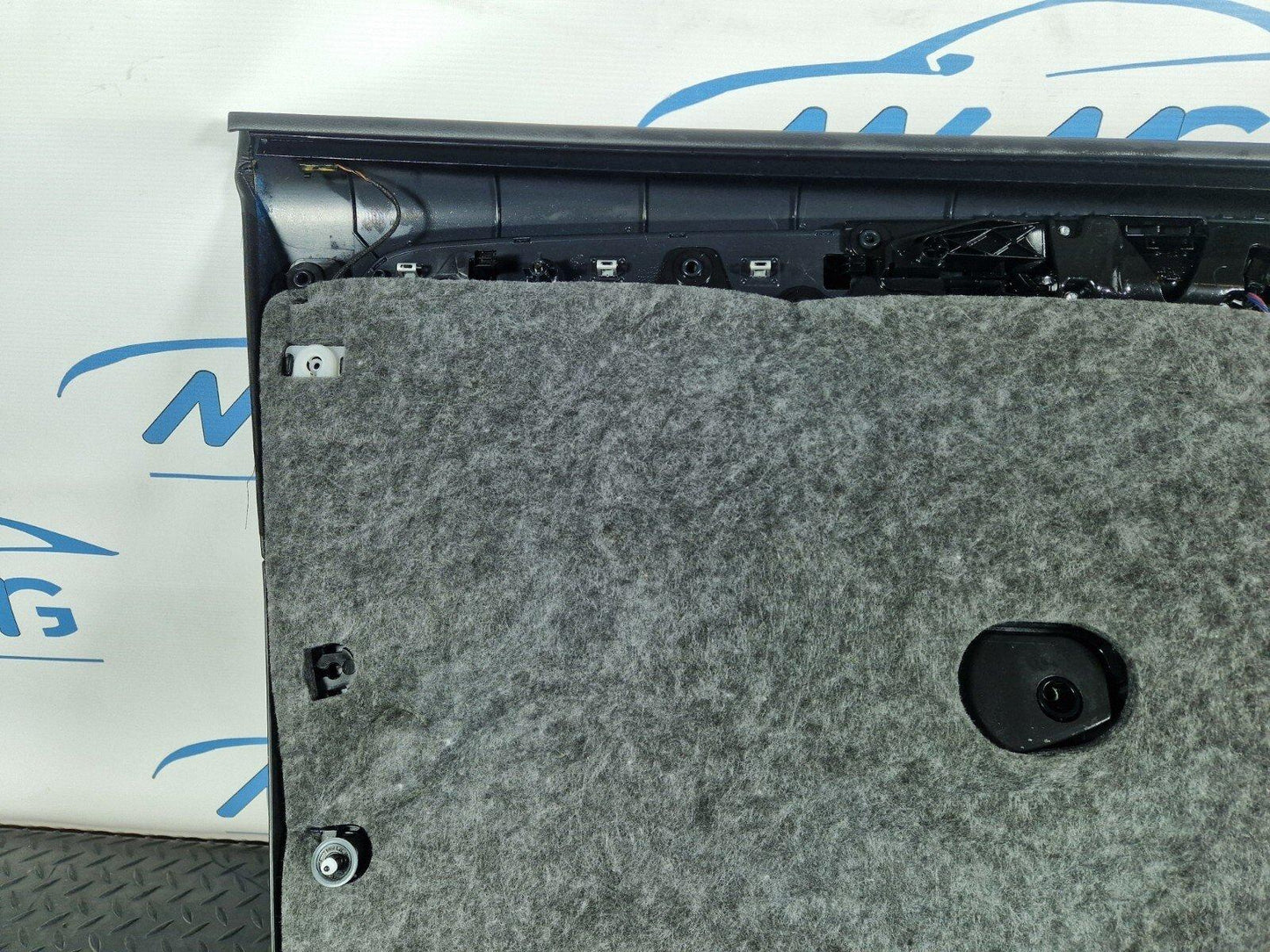 12-17 AUDI Q5 8R OEM FRONT RIGHT O/S DOOR CARD PANEL ALCANTARA TRIM 4G2867104B