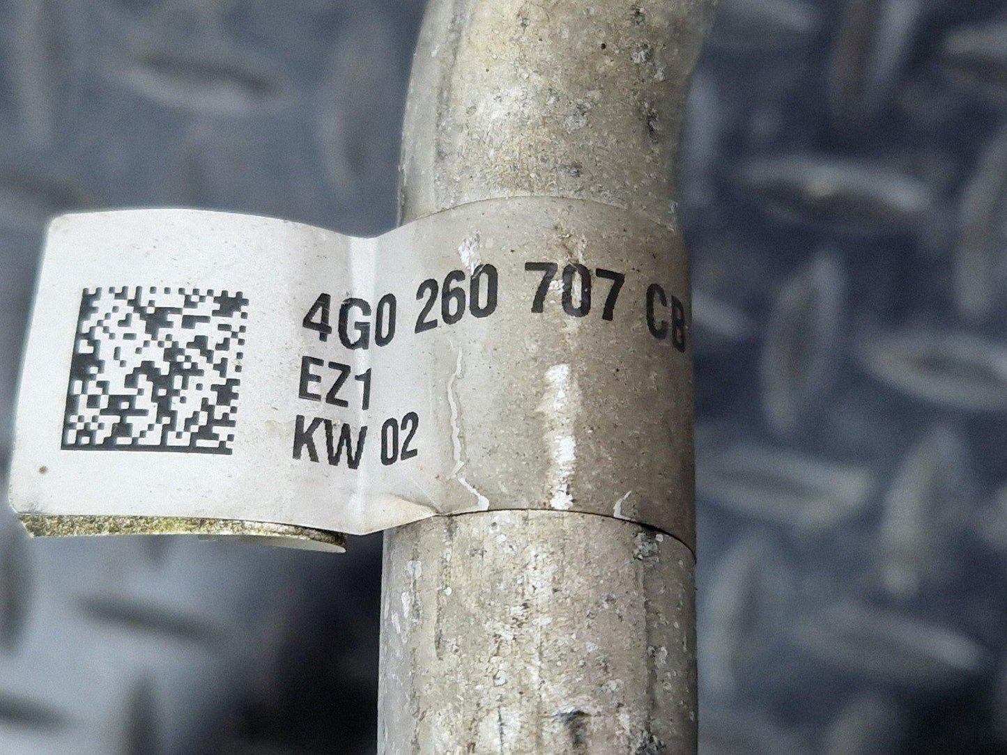 12-18 AUDI A6 C7 3.0 CTCC A/C AIR CONDITION PIPE HOSE LINE TUBE 4G0260707CB