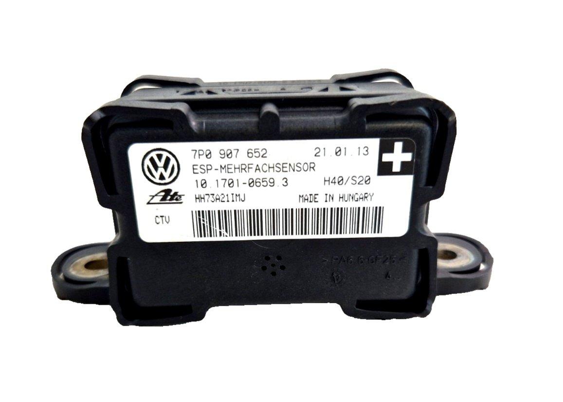 10-15 AUDI Q7 4L YAW RATE ESP SPEED MULTIPLE SENSOR UNIT 7P0907652