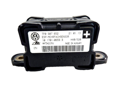 10-15 AUDI Q7 4L YAW RATE ESP SPEED MULTIPLE SENSOR UNIT 7P0907652