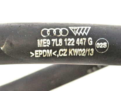 10-15 AUDI Q7 4L 3.0 DIESEL CJMA BREATHER VENT PIPE HOSE TUBE LINE 7L8122447G