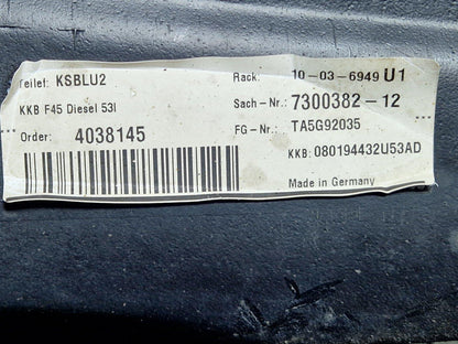 14-21 BMW 2 SERIES F45 F46 GENUINE DIESEL FUEL TANK & PUMP  7300382 53L 7300483
