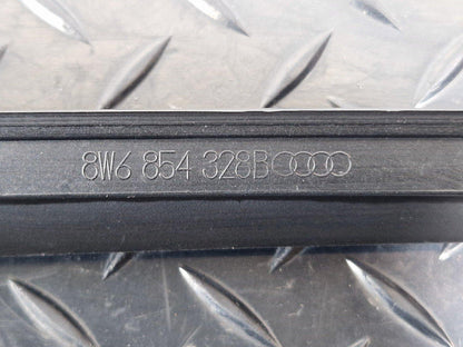 16-23 AUDI A5 SPORTBACK FRONT RIGHT WINDSHIELD WATER DEFLECTOR STRIP 8W6854328B