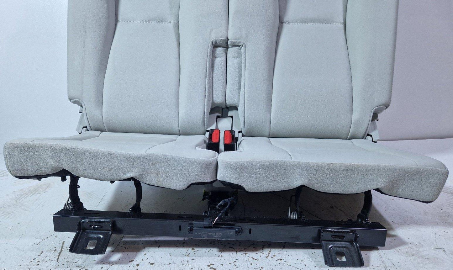 14-19 LAND ROVER L550 DISCOVERY SPORT 3RD ROW REAR SEAT SET IN GREY LEATHER