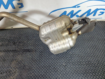 15-18 AUDI A7 4G 3.0TDI FACELIFT GENUINE REAR SECTION EXHAUST TWIN PIPE MUFFLERS
