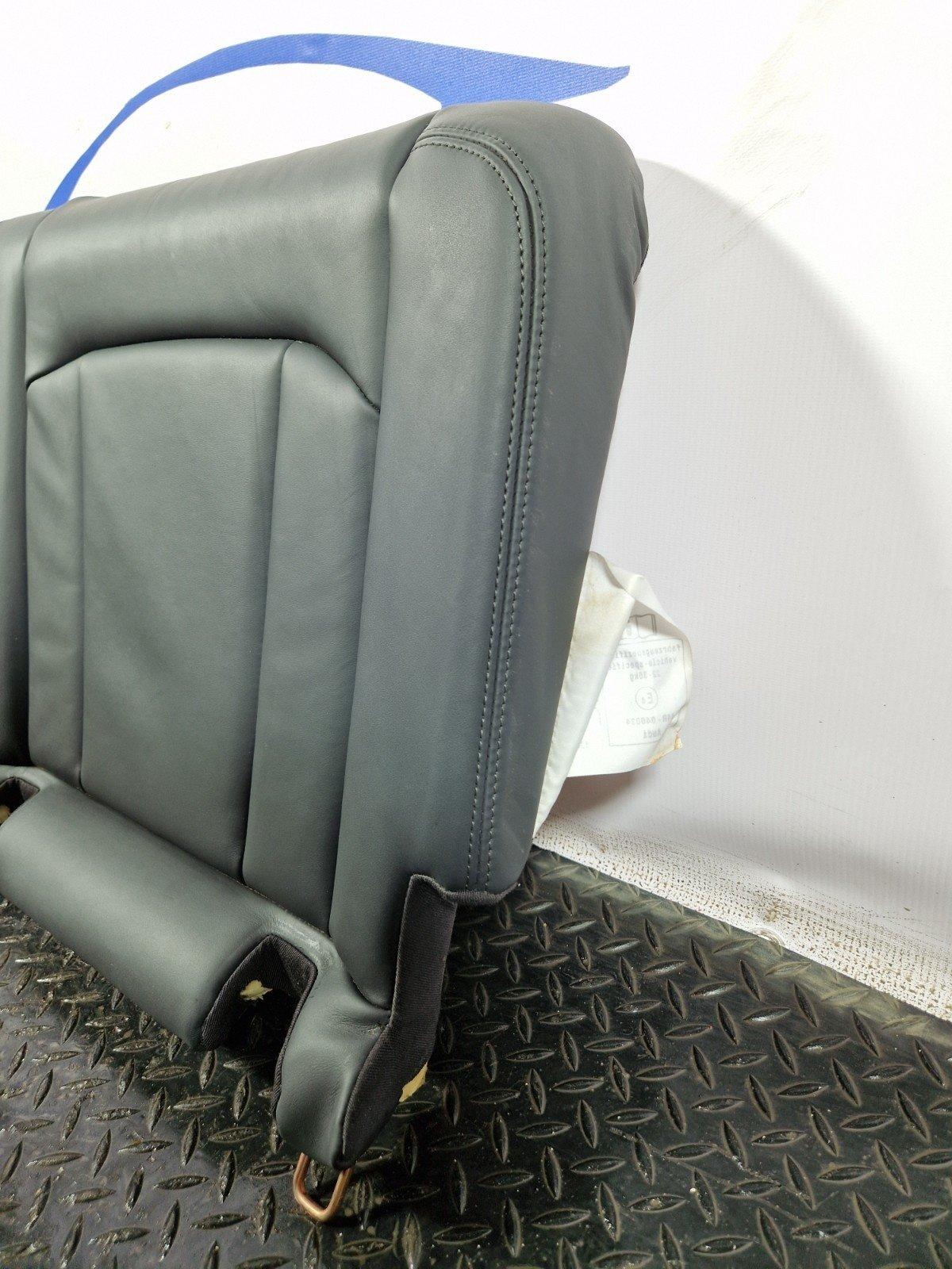 16-20 AUDI Q7 4M REAR 3RD ROW LOWER BLACK LEATHER BENCH SEAT CUSHION 4M0885305