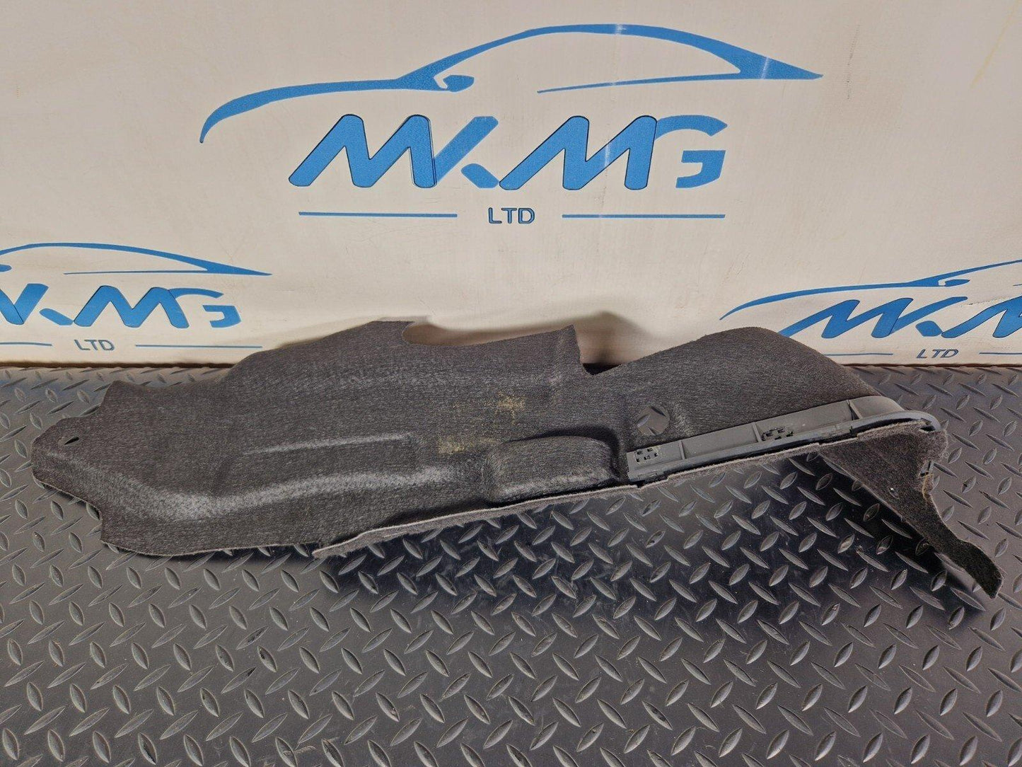 12-17 AUDI S5 CONVERTIBLE LEFT HOOD STORAGE COMPARTMENT CARPET TRIM 8F0864401A