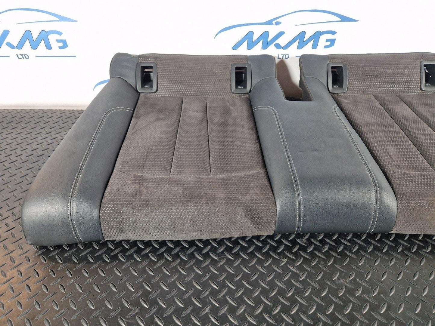 16-24 AUDI A5 F5 REAR HALF LEATHER BENCH 8W7885375C 8W7885305