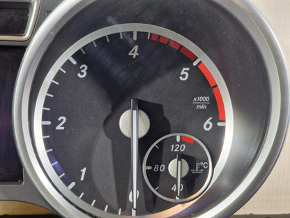11-19 MERCEDES BENZ ML W166 GENUINE SPEEDOMETER INSTRUMENT CLUTSER A1669009014