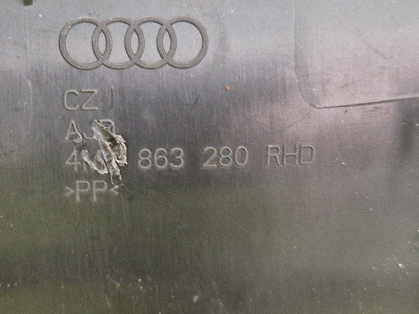 16-20 AUDI Q7 4M GENUINE OEM INTERIOR TRIM COVER RIGHT SIDE 4M0863280