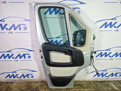 Peugeot Boxer MK3 Cargo Van Front Left Passenger N/S Complete Door in Silver