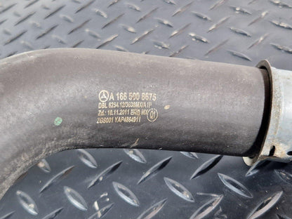 16-19 MERCEDES BENZ GLE W166 GENUINE OEM COOLANT HOSE PIPE A1665008675