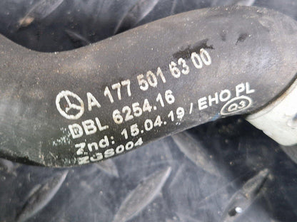 19-ON MERCEDES BENZ CLA C118 1.3 PETROL OM282 COOLANT PIPE A1775016300