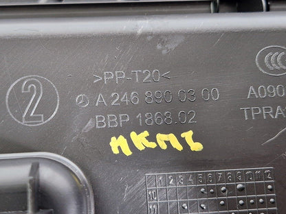 14-19 MERCEDES BENZ GLA X156 BOOT TRUNK MULTIFUNCTIONAL BOX TOOL KIT A2468900300