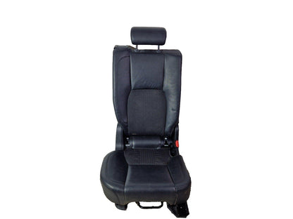 14-19 LAND ROVER L550 DISCOVERY 2ND ROW RIGHT O/S SIDE BLACK LEATHER SEAT