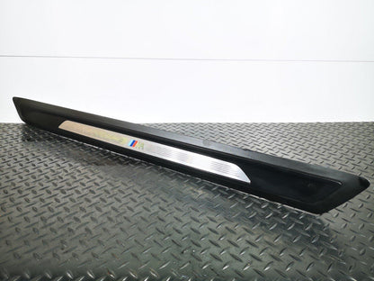 14-20 BMW 4-SERIES M-SPORT F32/F82 GENUINE FRONT LEFT SIDE DOOR ENTRY SILL TRIM