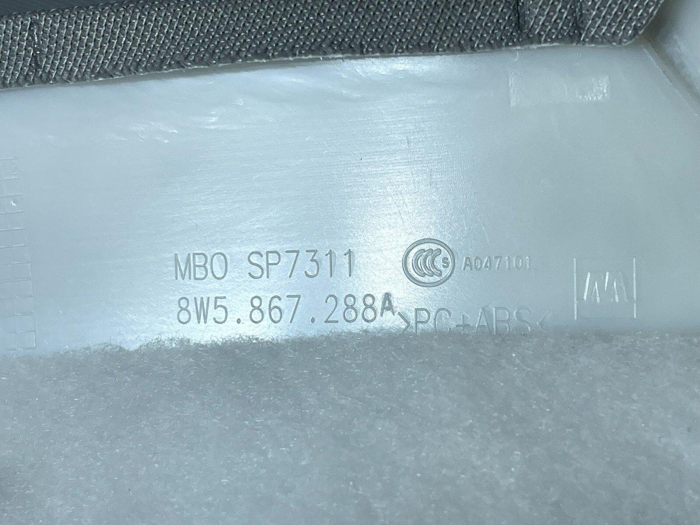 16-19 AUDI A4 B9 SALOON GENUINE REAR RIGHT OSR C-PILLAR TRIM 8W5867288