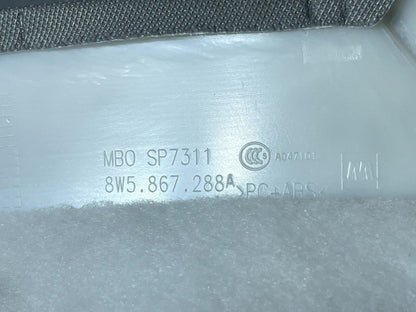 16-19 AUDI A4 B9 SALOON GENUINE REAR RIGHT OSR C-PILLAR TRIM 8W5867288