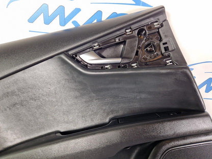 10-18 AUDI A7 4G S-LINE RHD REAR LEFT /PASSENGER NSR LEATHER DOOR CARD 4G8867305