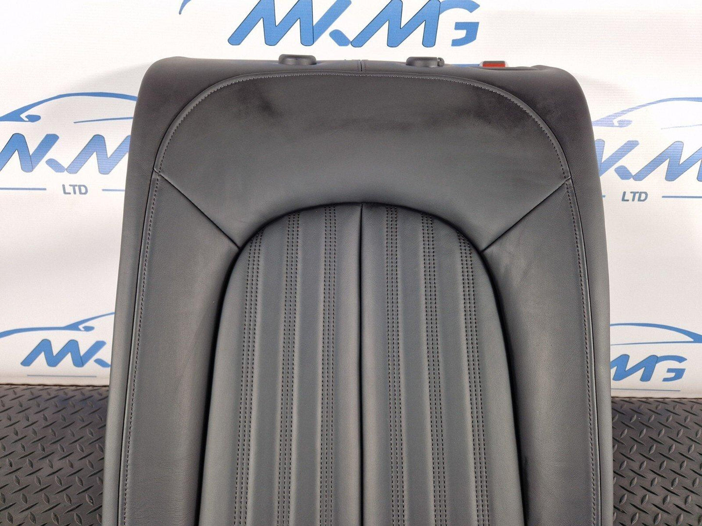 12-18 AUDI A6 C7 SALOON REAR LEFT N/S/R SOUL BLACK LEATHER BACKREST SEAT